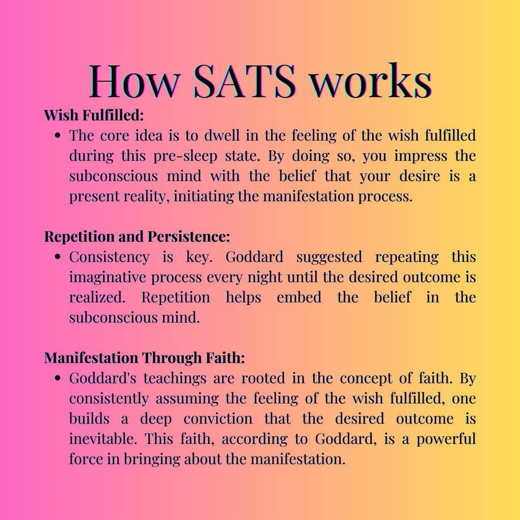 Custom 8-Hour SATS Hypnosis Audio for Manifestation |15 Custom SATS Affirmations