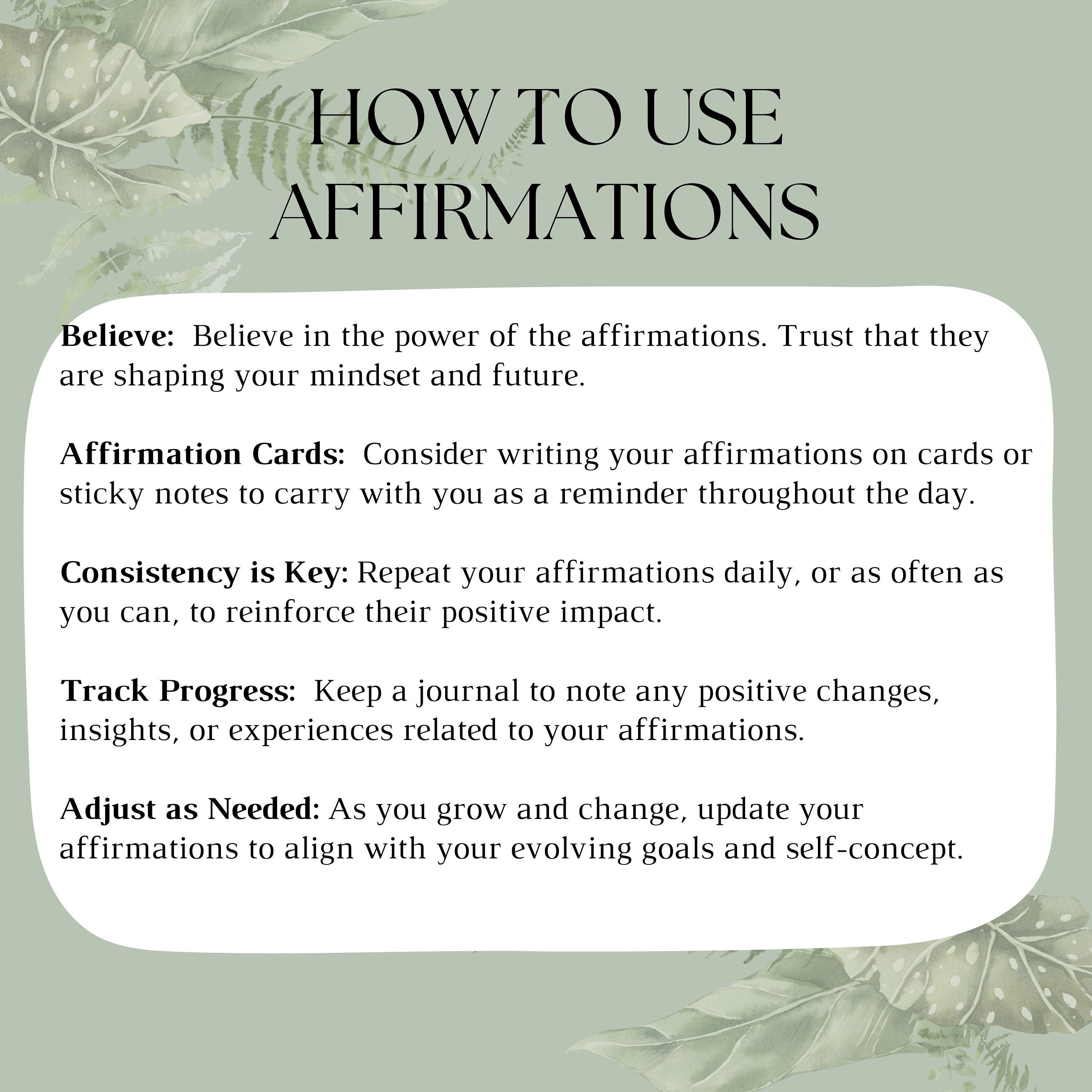 100 MONEY & WEALTH AFFIRMATIONS