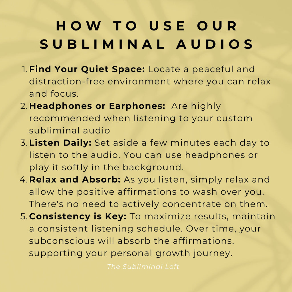 Sleep Subliminal Audio | 8 Hour Subliminal | Subconscious Reprogramming | Hypnotherapy Audio