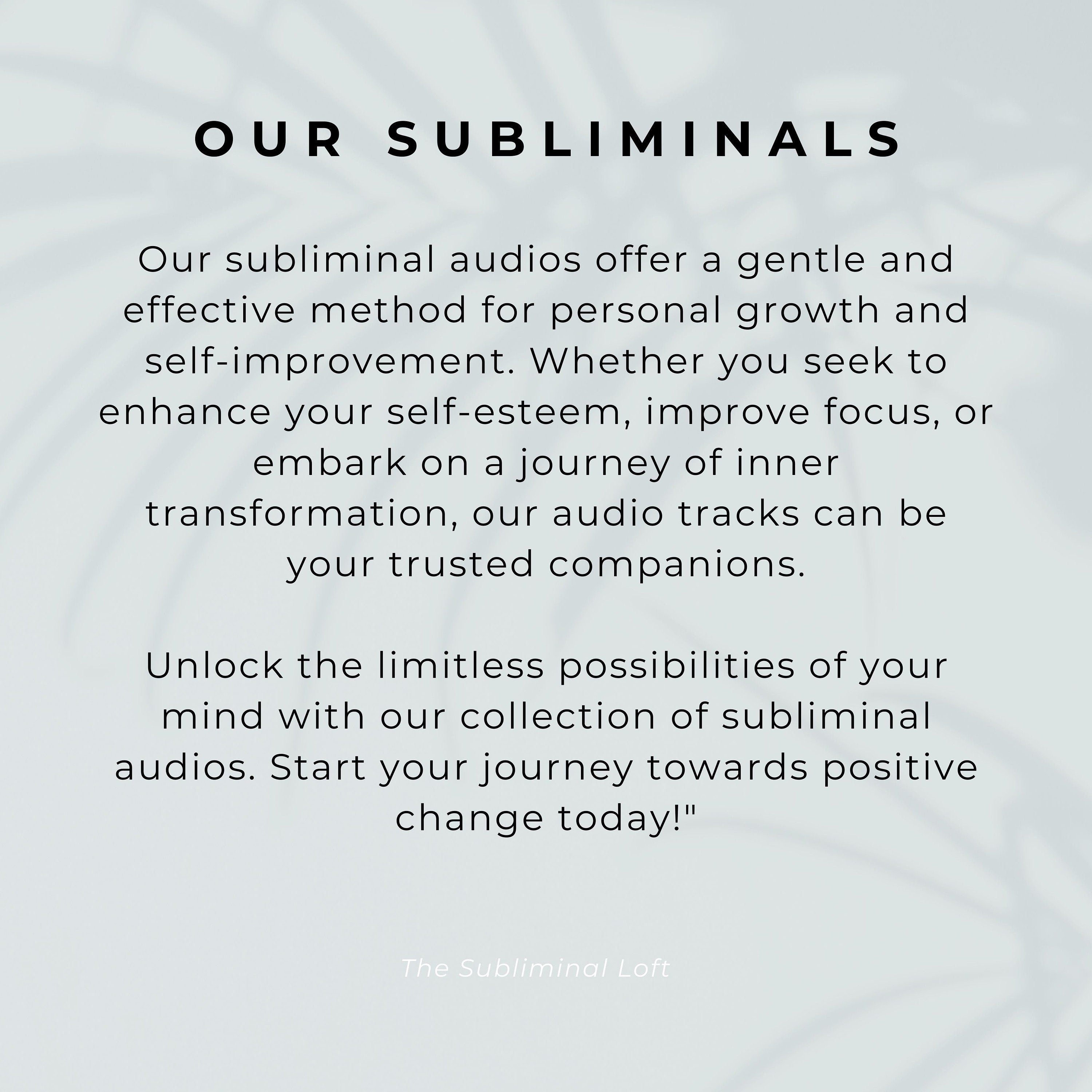 Subliminal Audio | 30 Min Custom Subliminal Audio | Reprogram your Mind