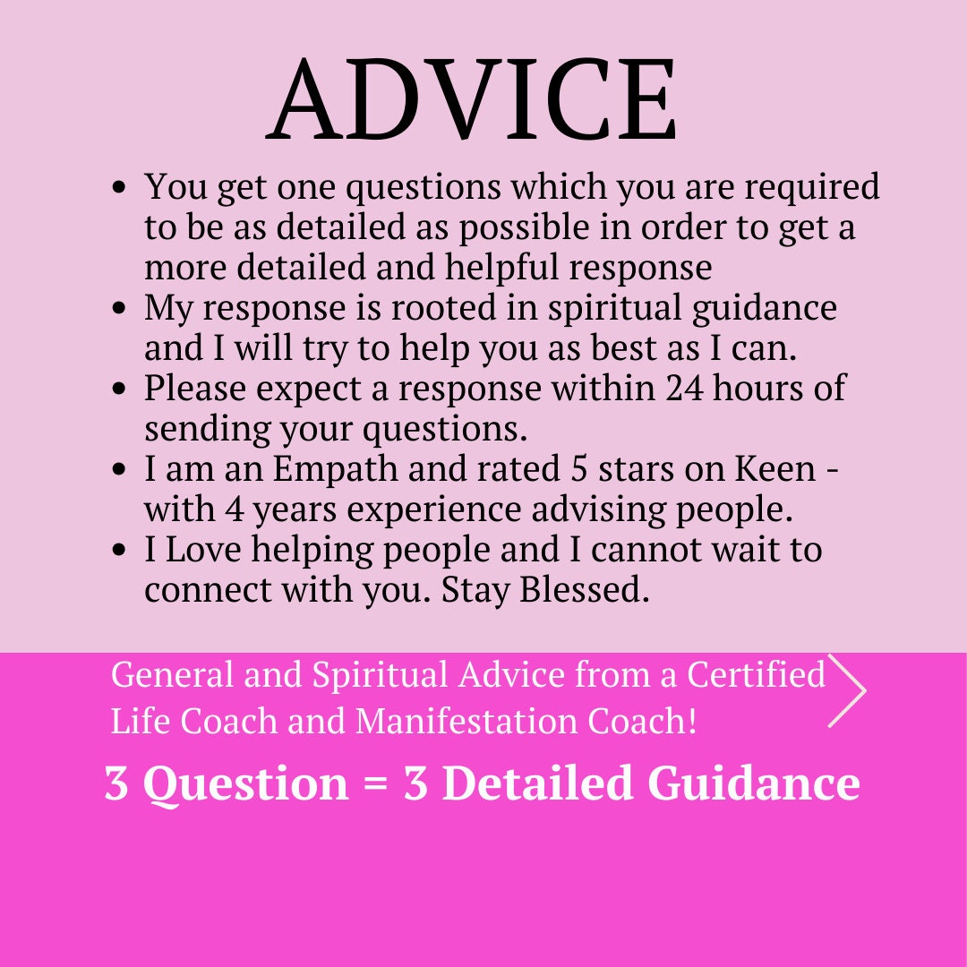 ADVICE Ask Me ANYTHING | Life Coach and Life Advice | 3 Question = 3 Detailed Answer