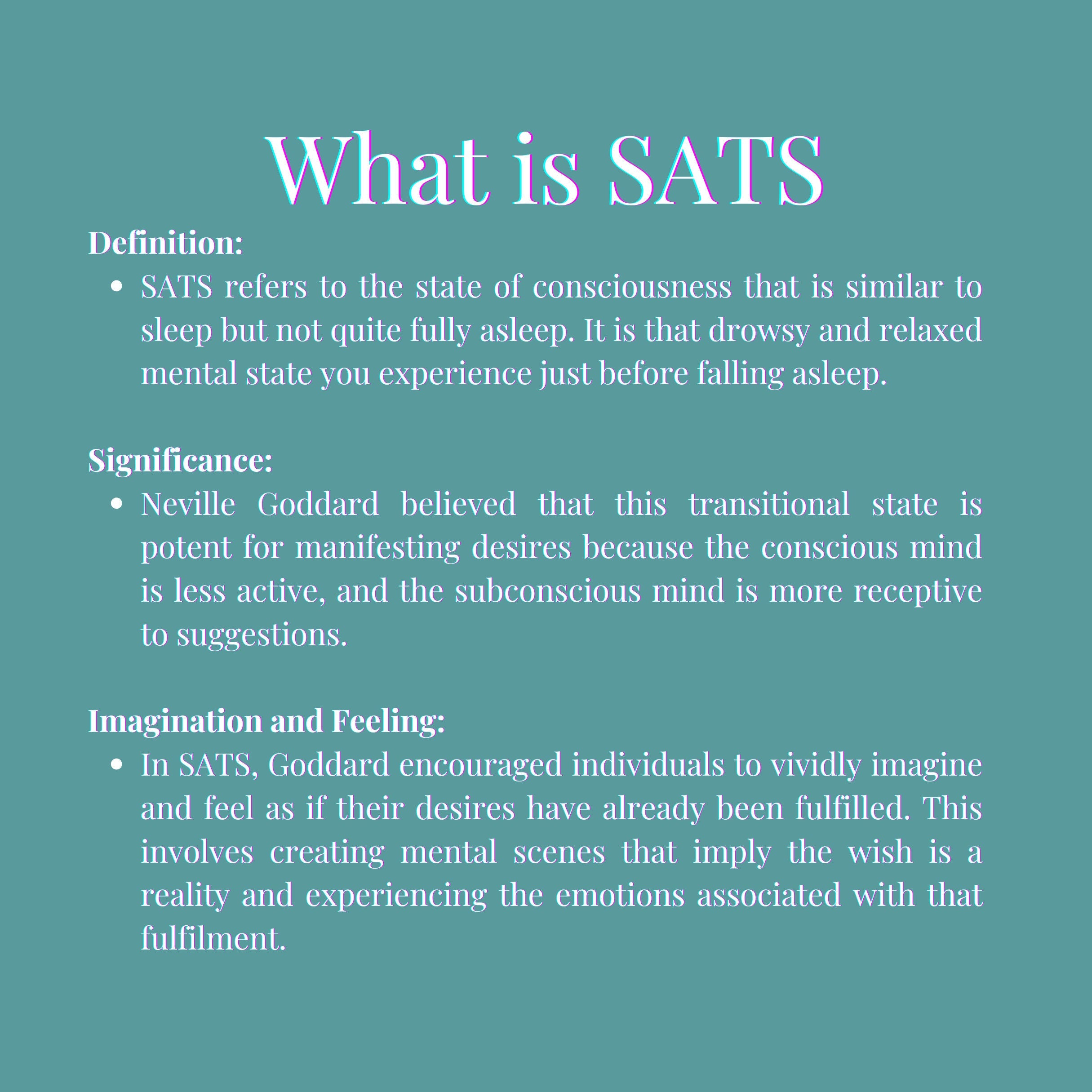 Custom 8-Hour SATS Hypnosis Audio for Manifestation | 5 Custom SATS Affirmations