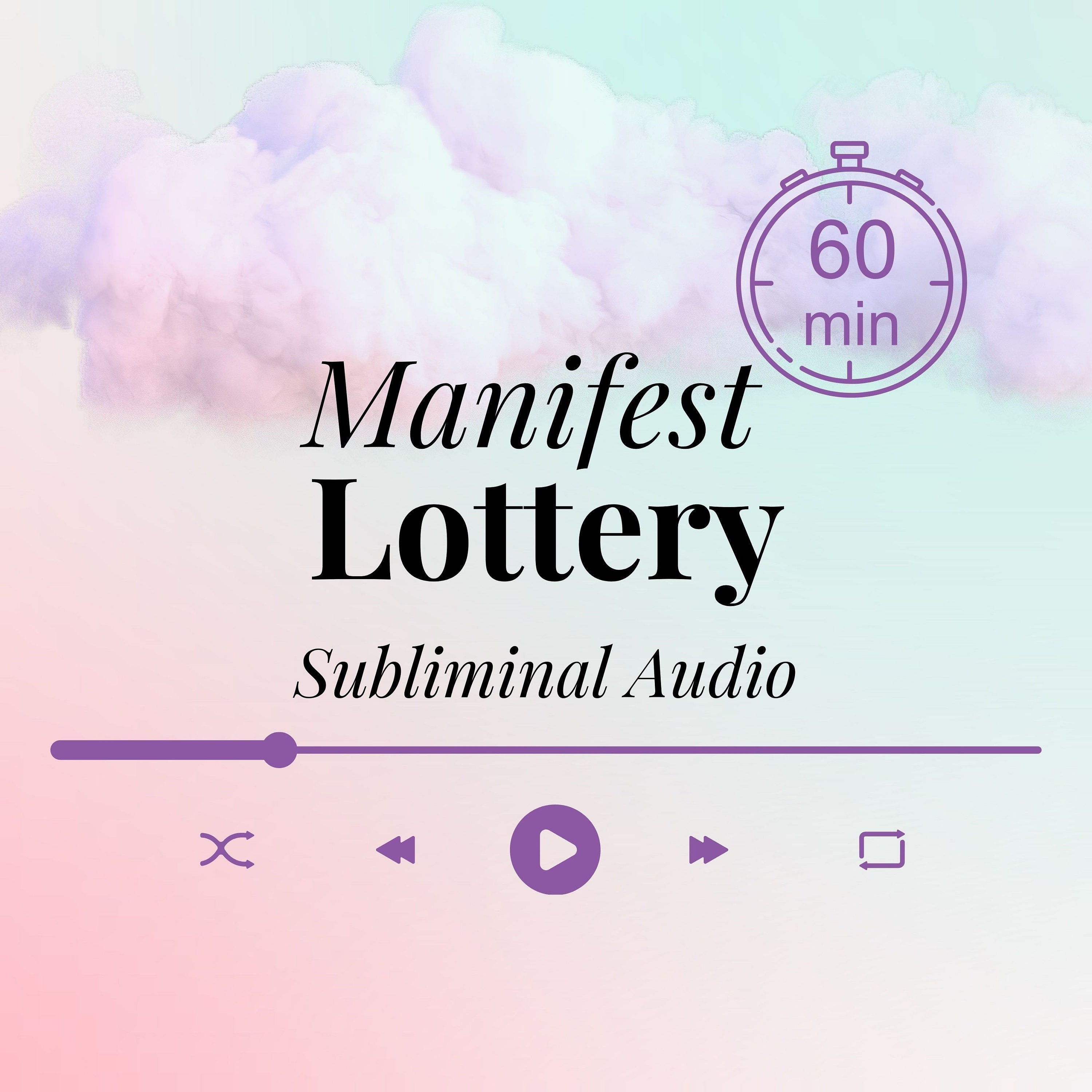 Manifest LOTTERY Custom Subliminal | Win Lottery | 60 Min Custom Audio