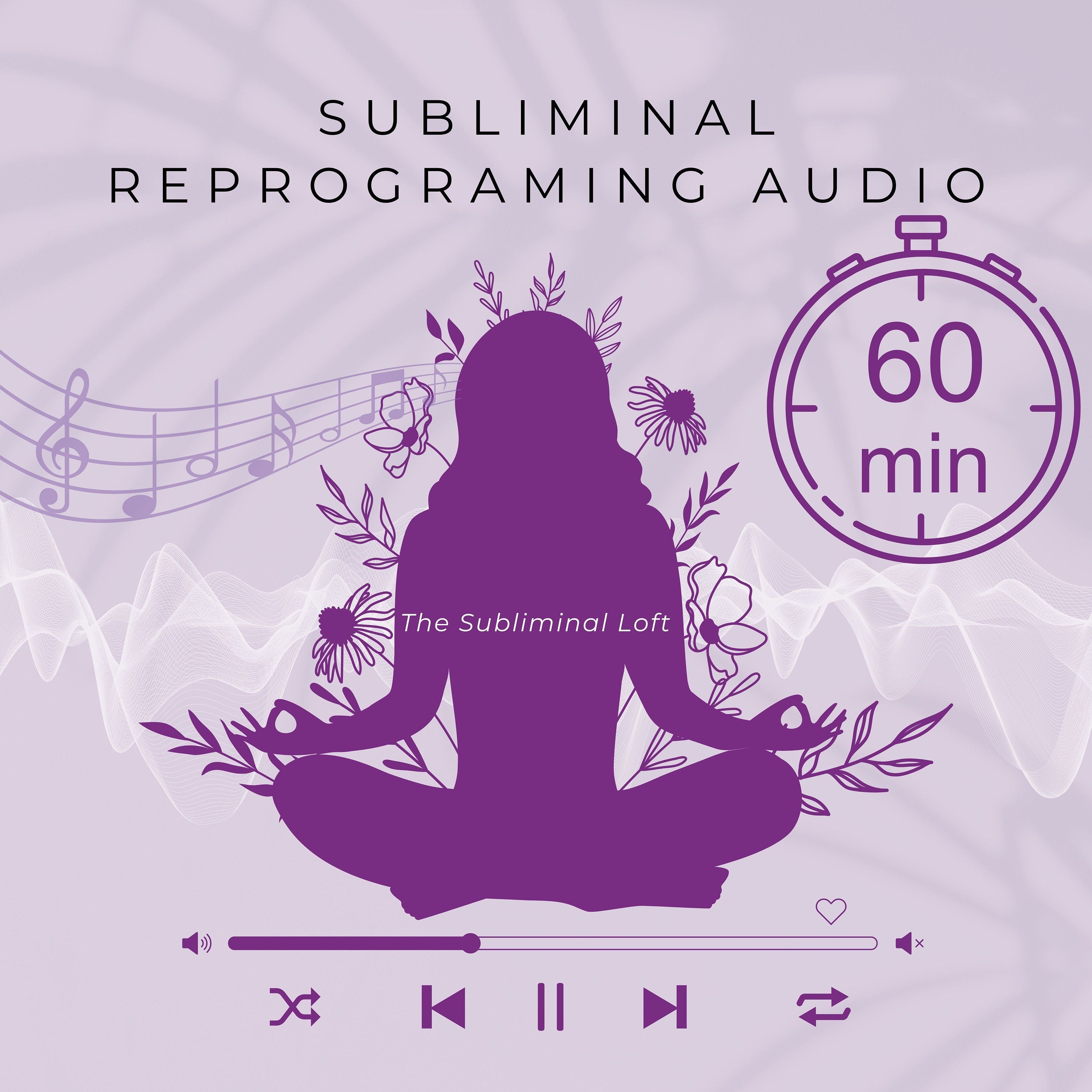 Subliminal Hypnosis | 60 Min Custom Subliminal Audio | Subliminal Booster | Reprogram your Mind