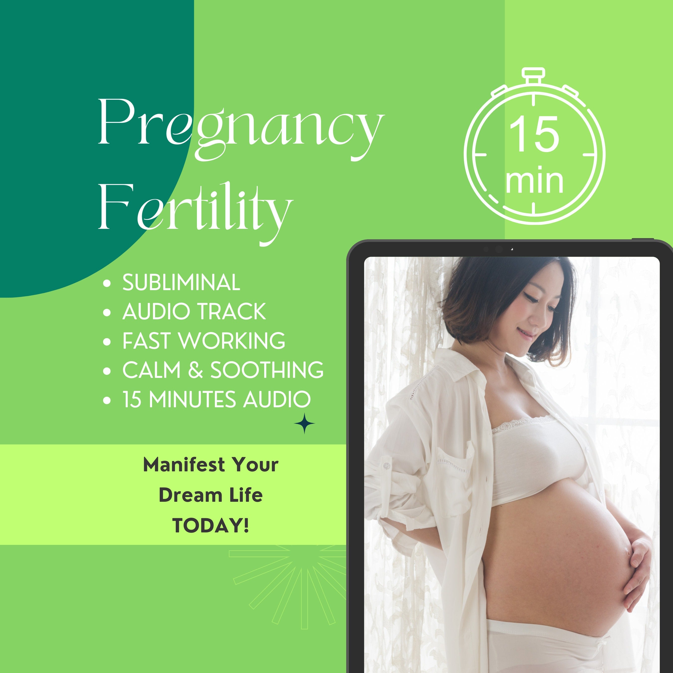 FERTILITY Beginnings Subliminal Audio | 15 Minutes Subliminal Audio | Potent Hypnosis