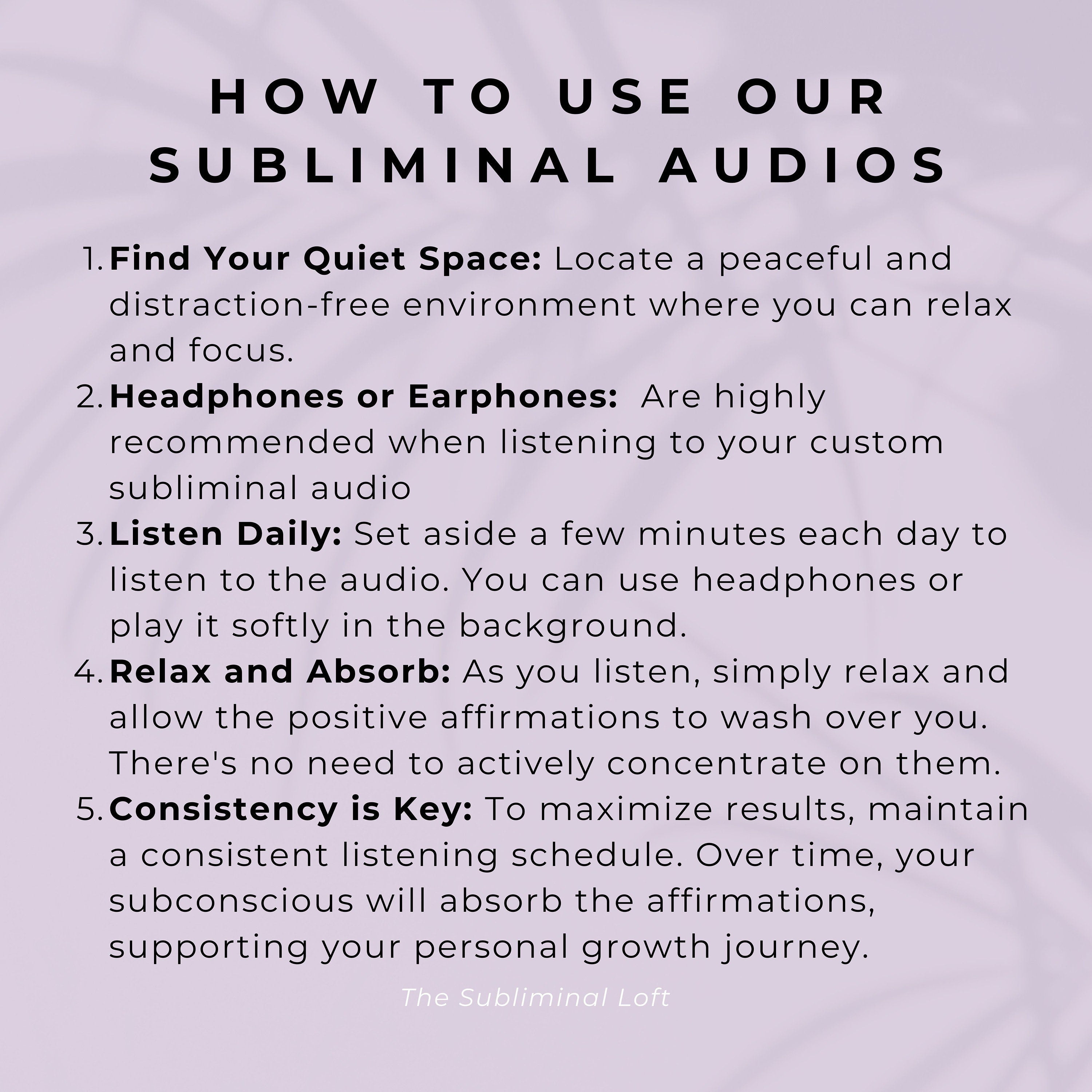 Subliminal Hypnosis | 60 Min Custom Subliminal Audio | Subliminal Booster | Reprogram your Mind