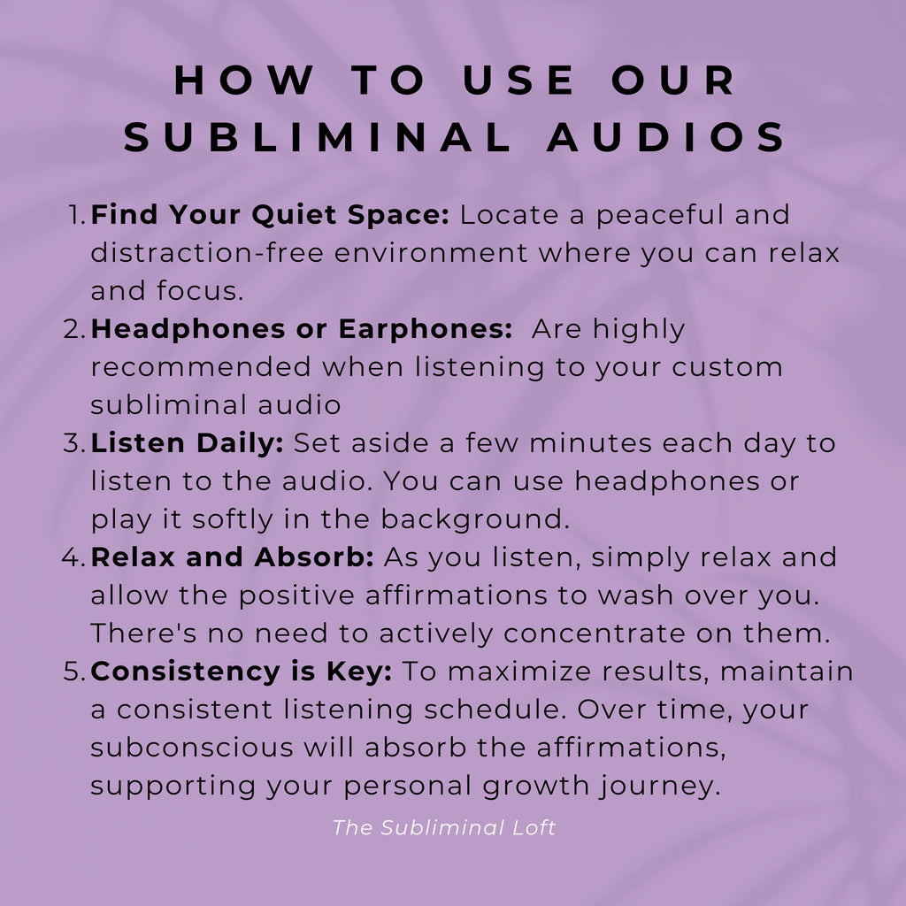 MANIFEST Your 2025 DESIRES | Subliminal Audio | 8 Hour Custom Subliminal Audio