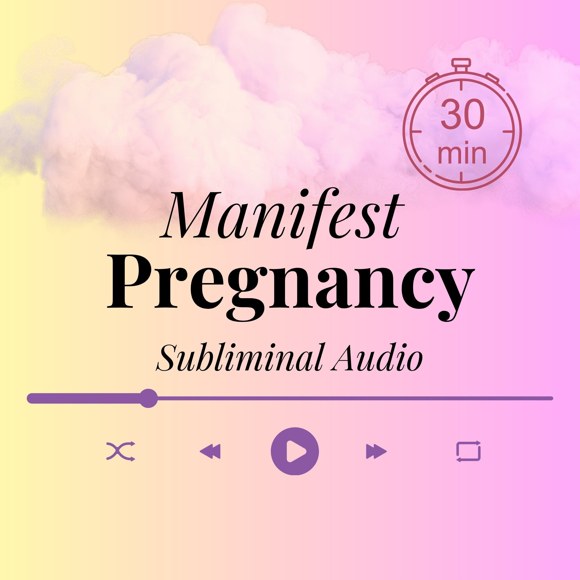 Manifest FERTILITY and PREGNANCY | Custom Subliminal | Manifest Pregnancy | 30 Min Custom Audio