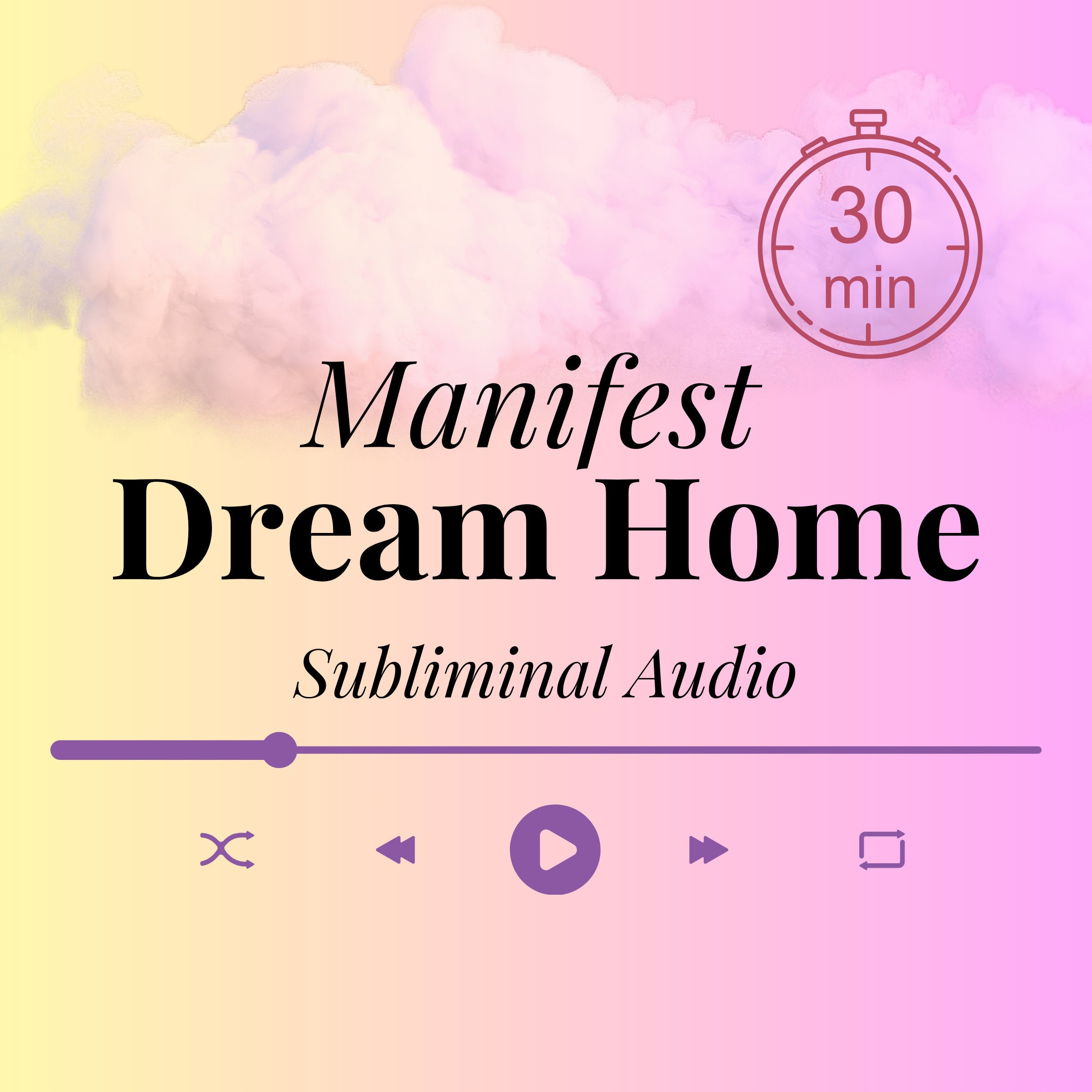 Manifest DREAM HOUSE Subliminal Audio | Custom Audio| 30 Min audio