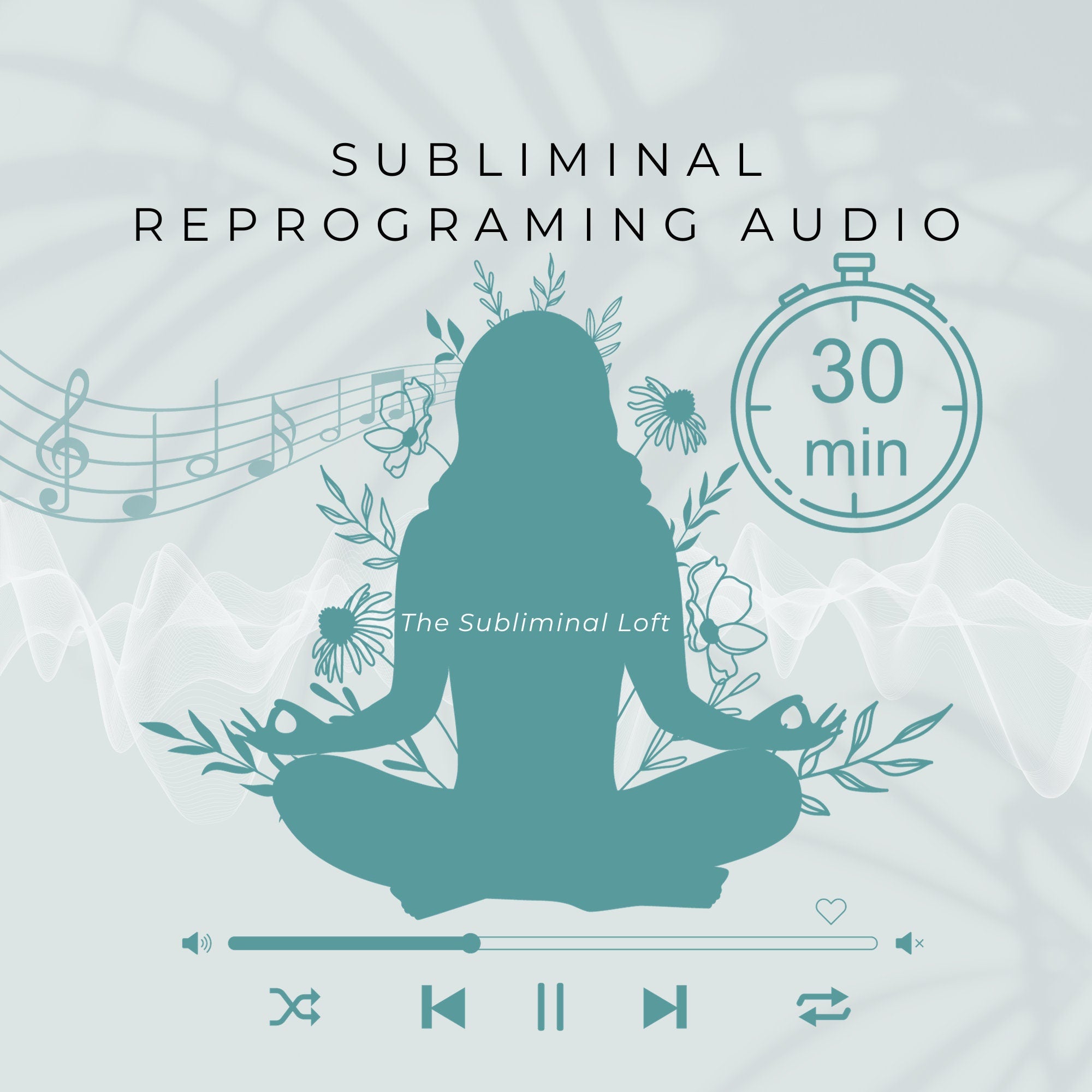 Subliminal Hypnosis | 30 Min Custom Subliminal Audio |  Reprogram your Mind