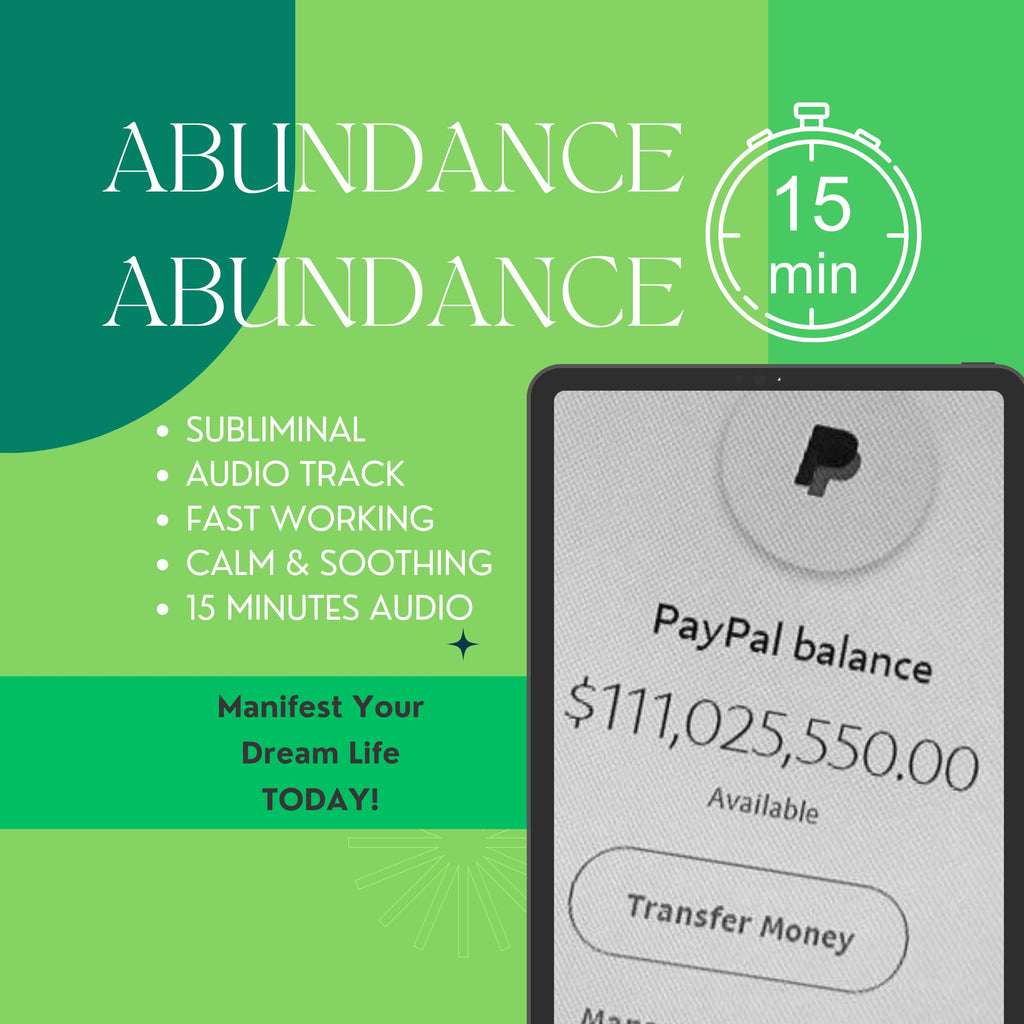 MANIFEST ABUNDANCE Subliminal Audio | 15 Min - Potent Hypnosis | Potent Subliminals