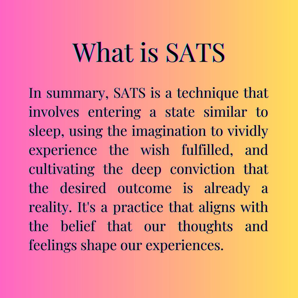 Custom 8-Hour SATS Hypnosis Audio for Manifestation |15 Custom SATS Affirmations
