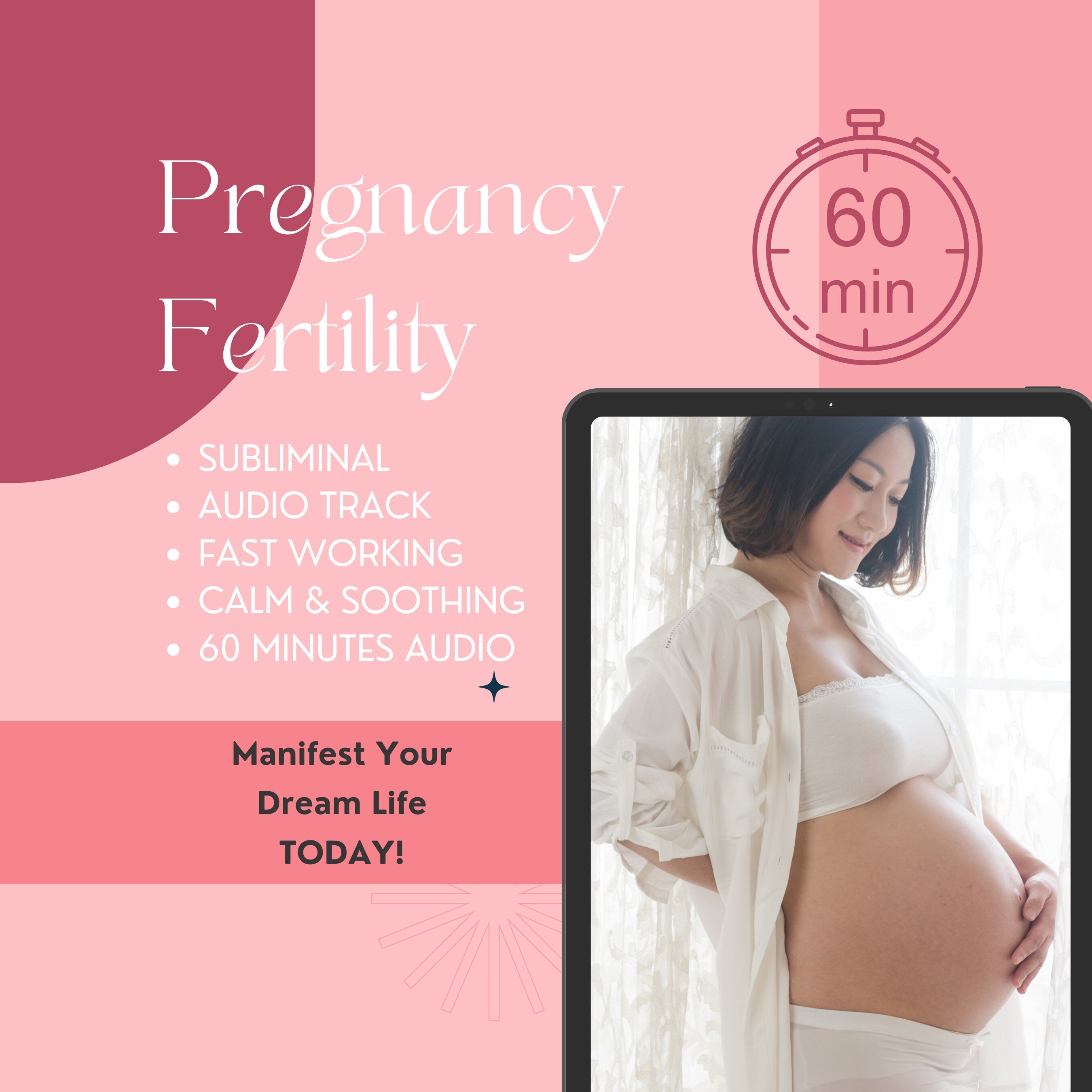 FERTILITY Beginnings Subliminal Audio | 60 Minutes 528Hz Frequency | Potent Hypnosis