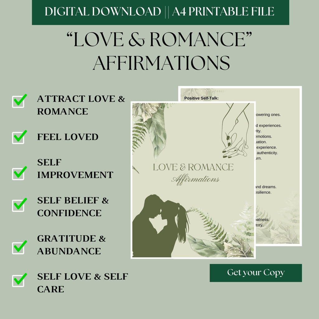 100 LOVE & ROMANCE Affirmations