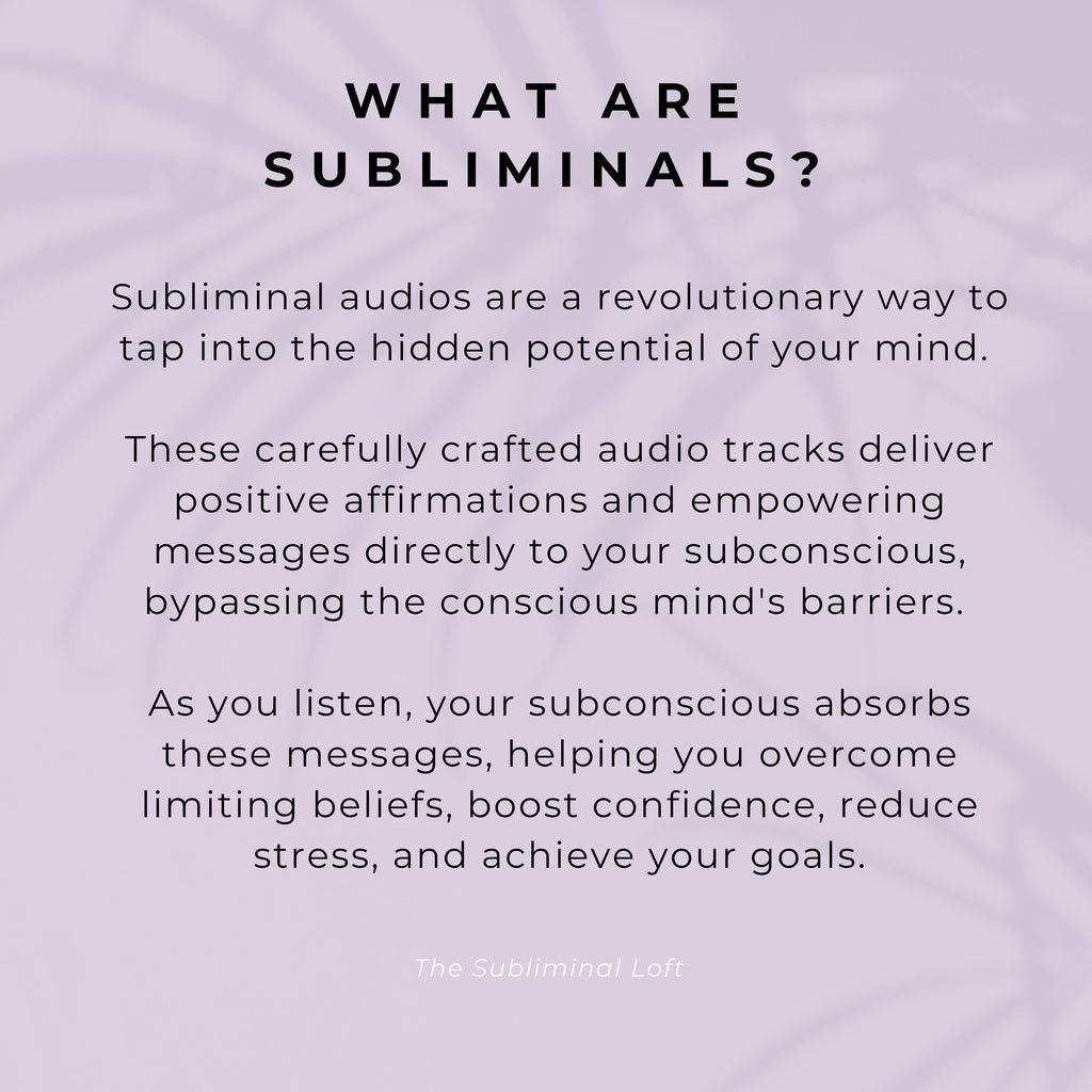 Subliminal Audio | 60 Min Custom Subliminal Audio | Subliminal Booster | Reprogram your Mind