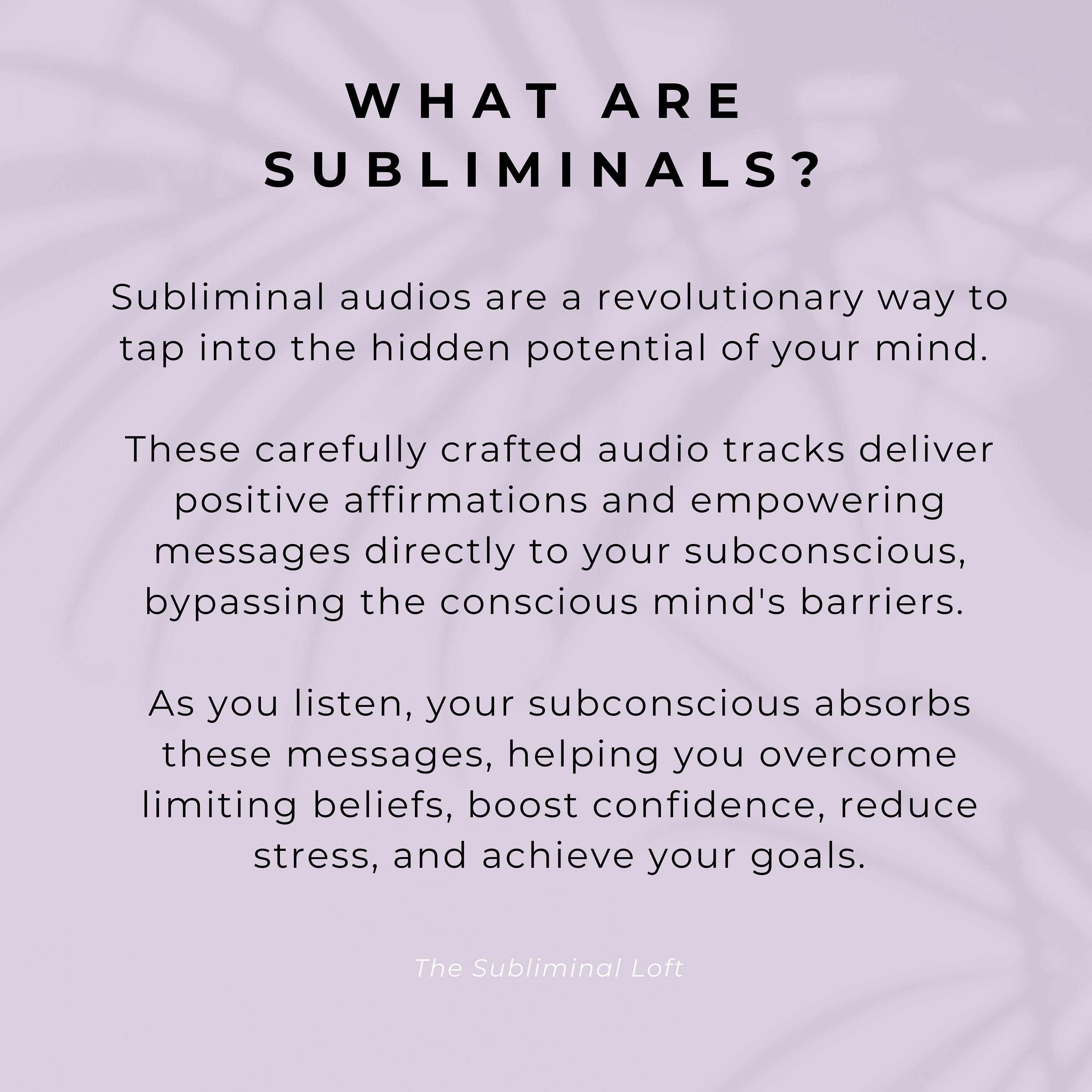 Subliminal Audio | 60 Min Custom Subliminal Audio | Subliminal Booster | Reprogram your Mind