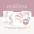 Divine Feminine Coloring Book - Digital Print Out | Adult Colouring Book | Manifestation Colouring Book