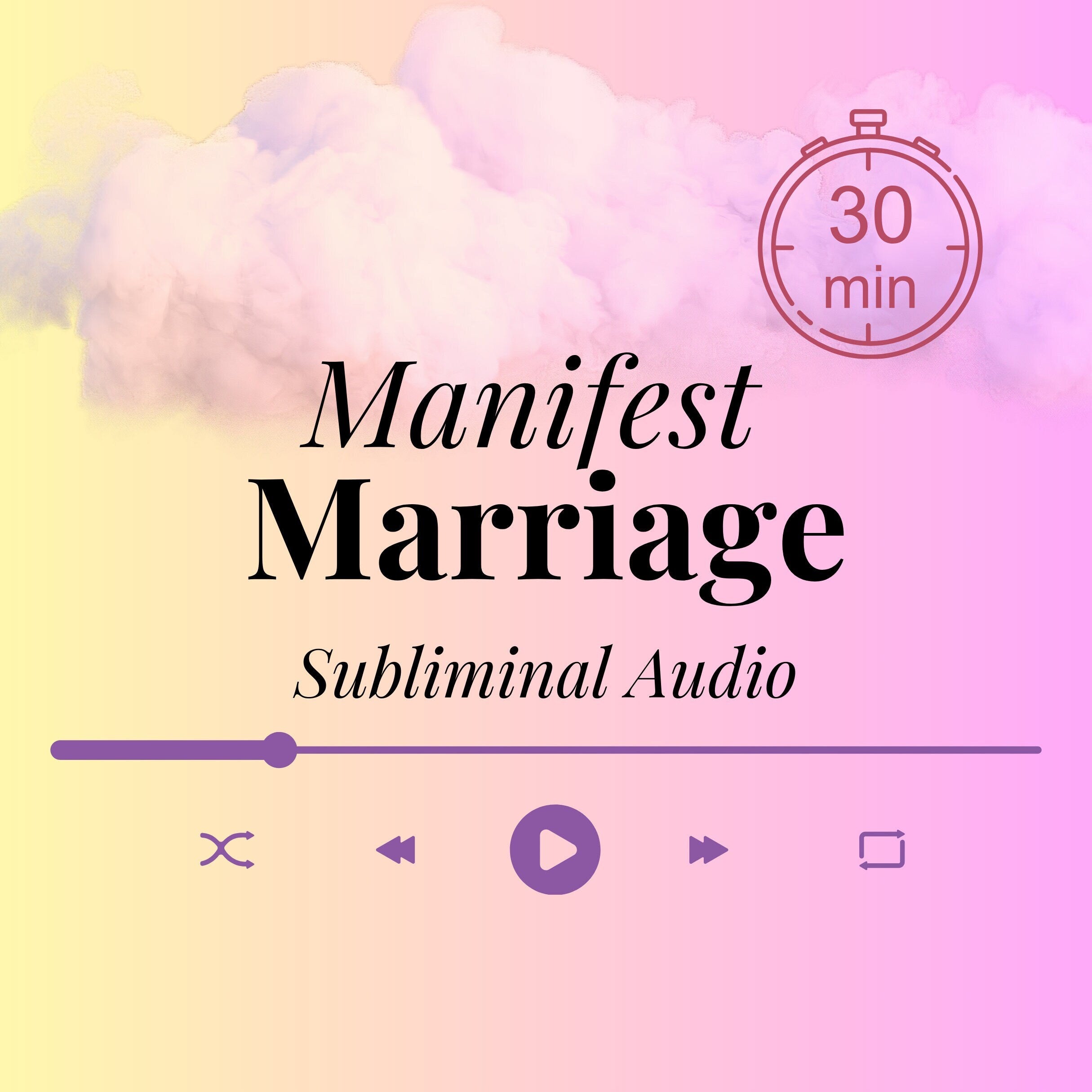 Manifest HAPPY MARRIAGE Subliminal Audio | Custom Subliminal Audio | 30 Min Audio