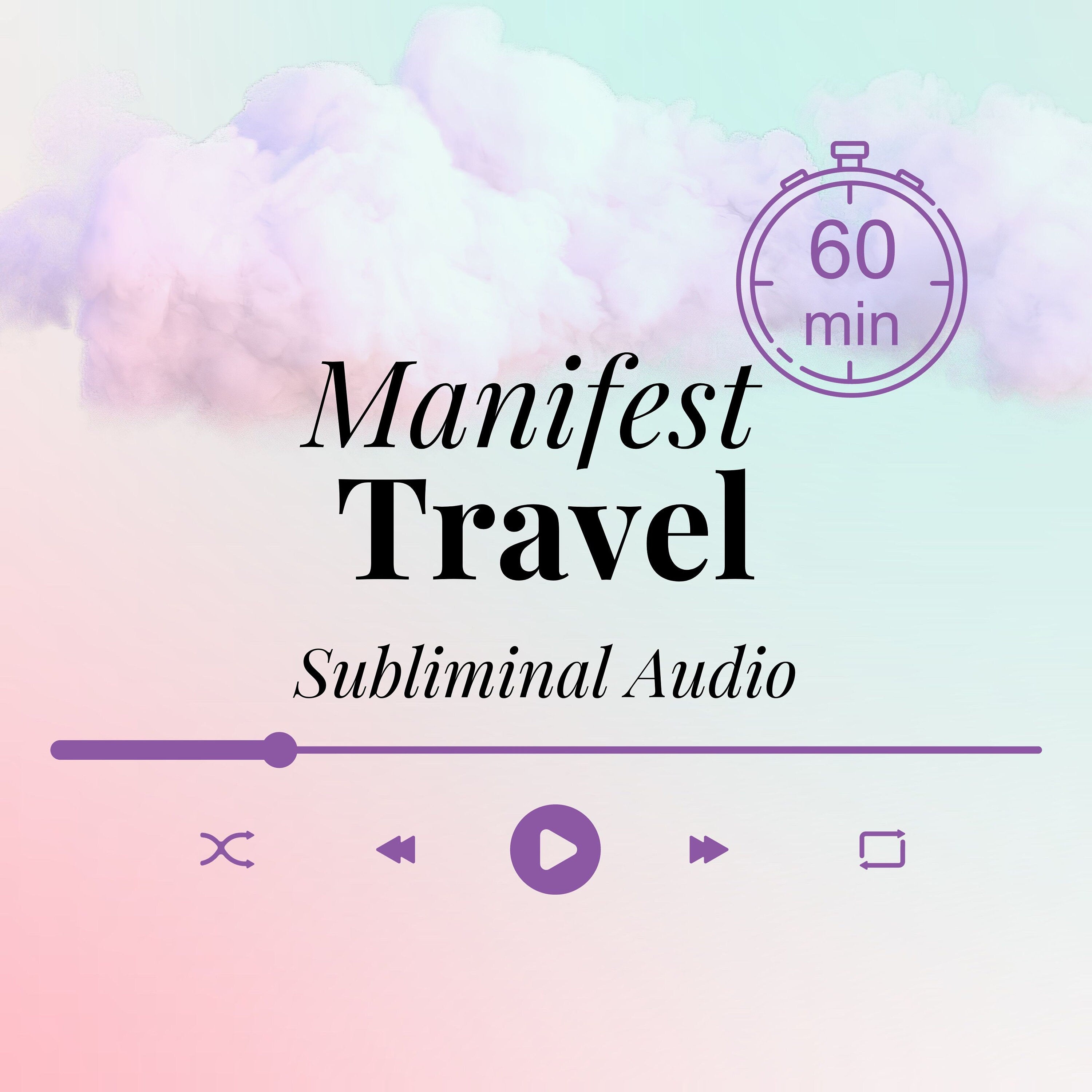 Manifest TRAVEL and ADVENTURE | Custom Subliminal Audio | 60 Min Audio