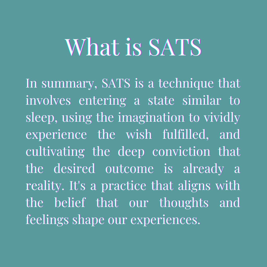 Custom 8-Hour SATS Hypnosis Audio for Manifestation | 5 Custom SATS Affirmations