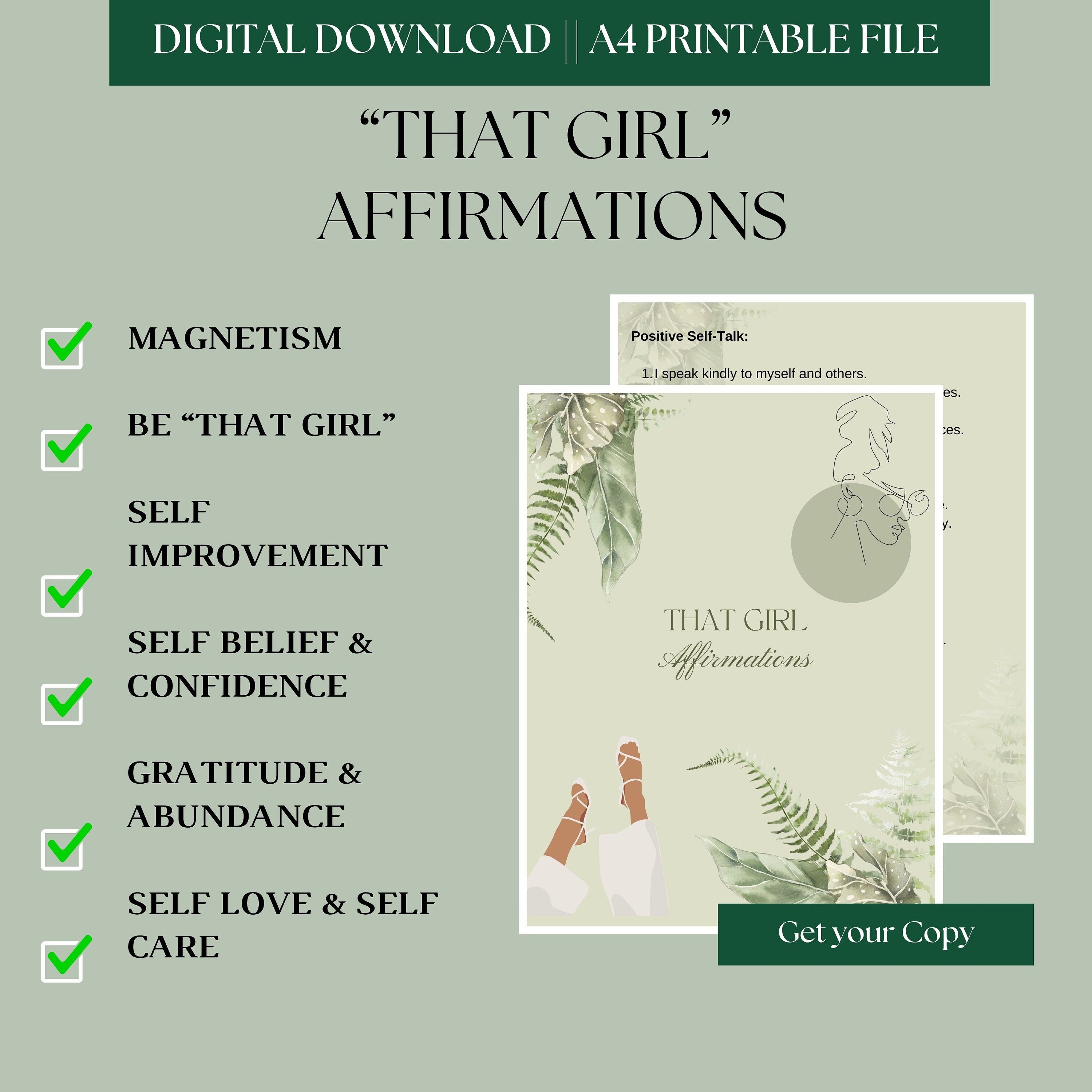 100 THAT GIRL AFFIRMATIONS