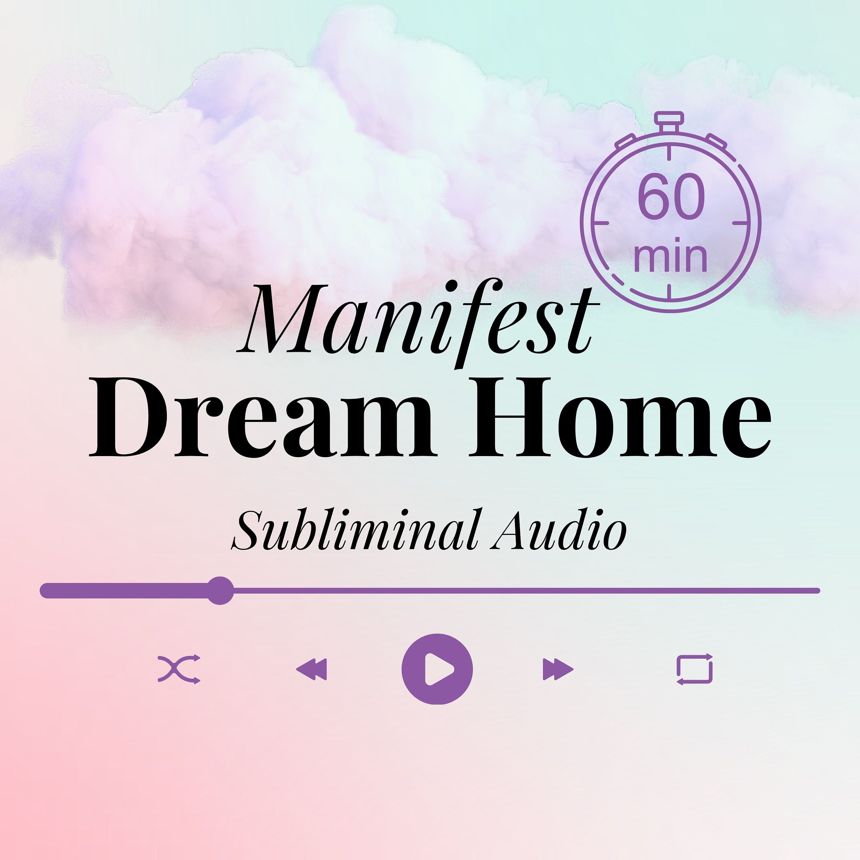 Manifest Dream House Subliminal Audio | Custom Audio| 60 Min audio