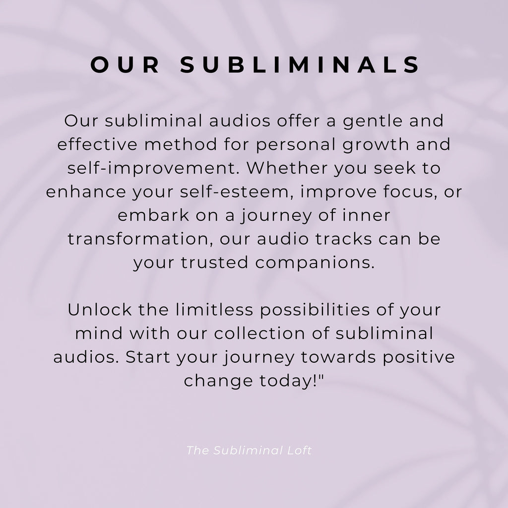 Subliminal Audio | 60 Min Custom Subliminal Audio | Subliminal Booster | Reprogram your Mind