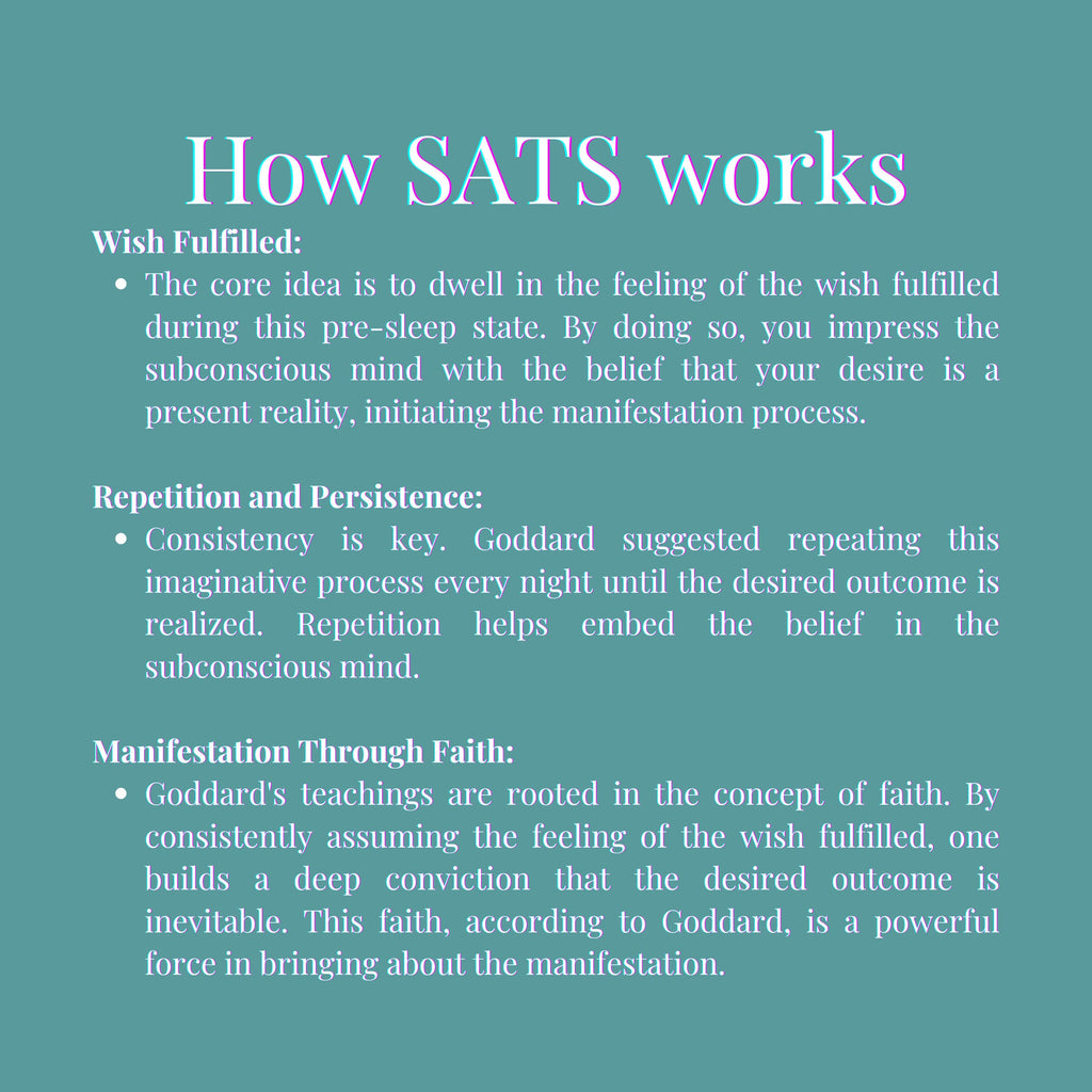 Custom 8-Hour SATS Hypnosis Audio for Manifestation | 5 Custom SATS Affirmations